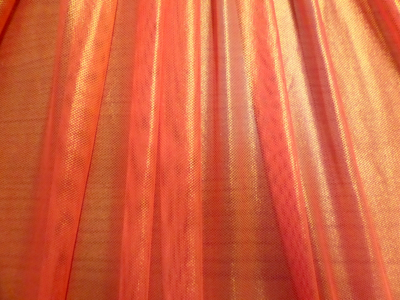8.Orange Foil Fishnet